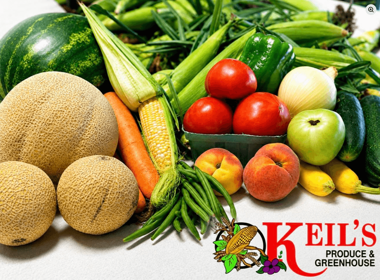Farm fresh produce from Keil's Produce and Greenhouse in Swanton OH